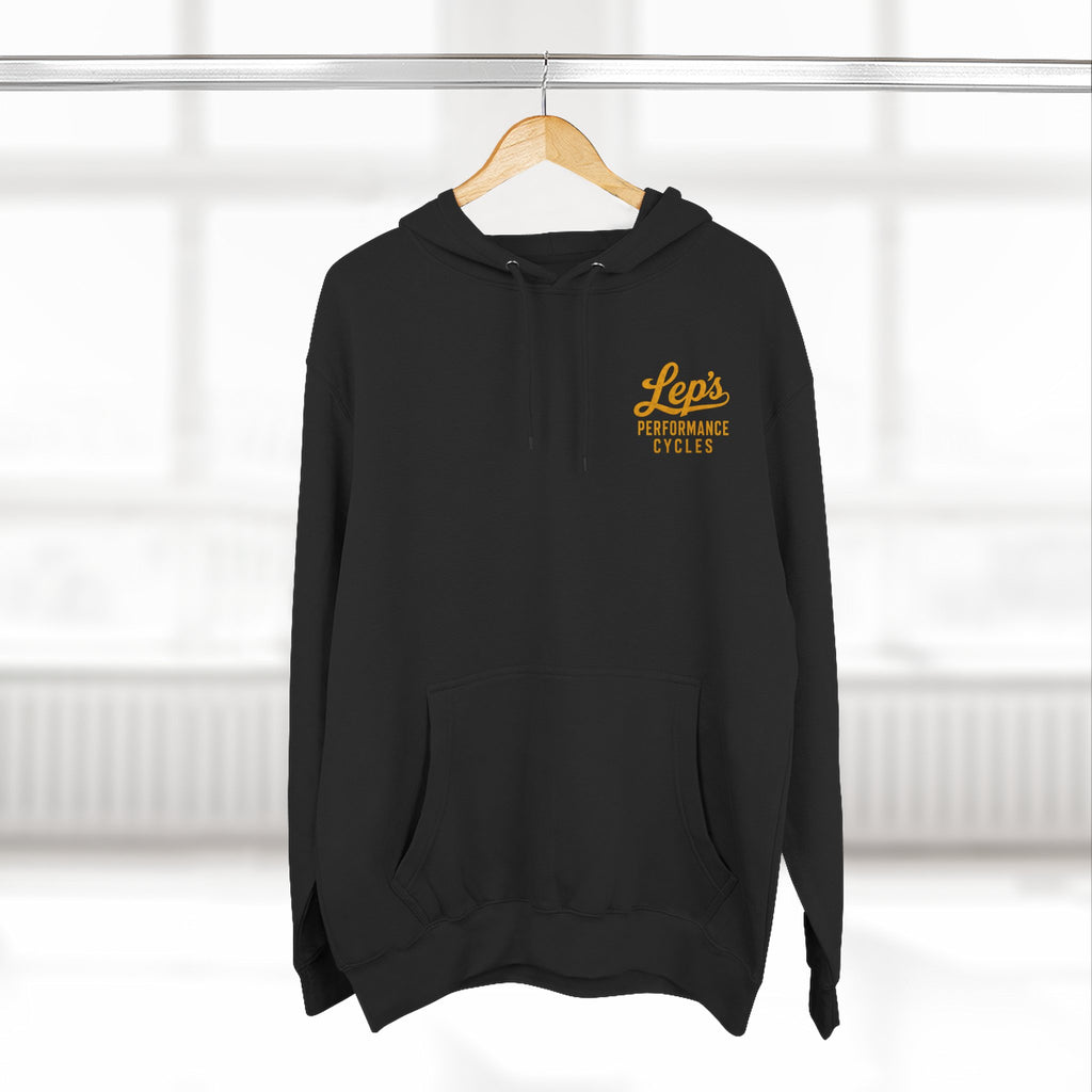 Hoodie — Lep’s Performance Cycles Logo Pullover (Eastland, TX)