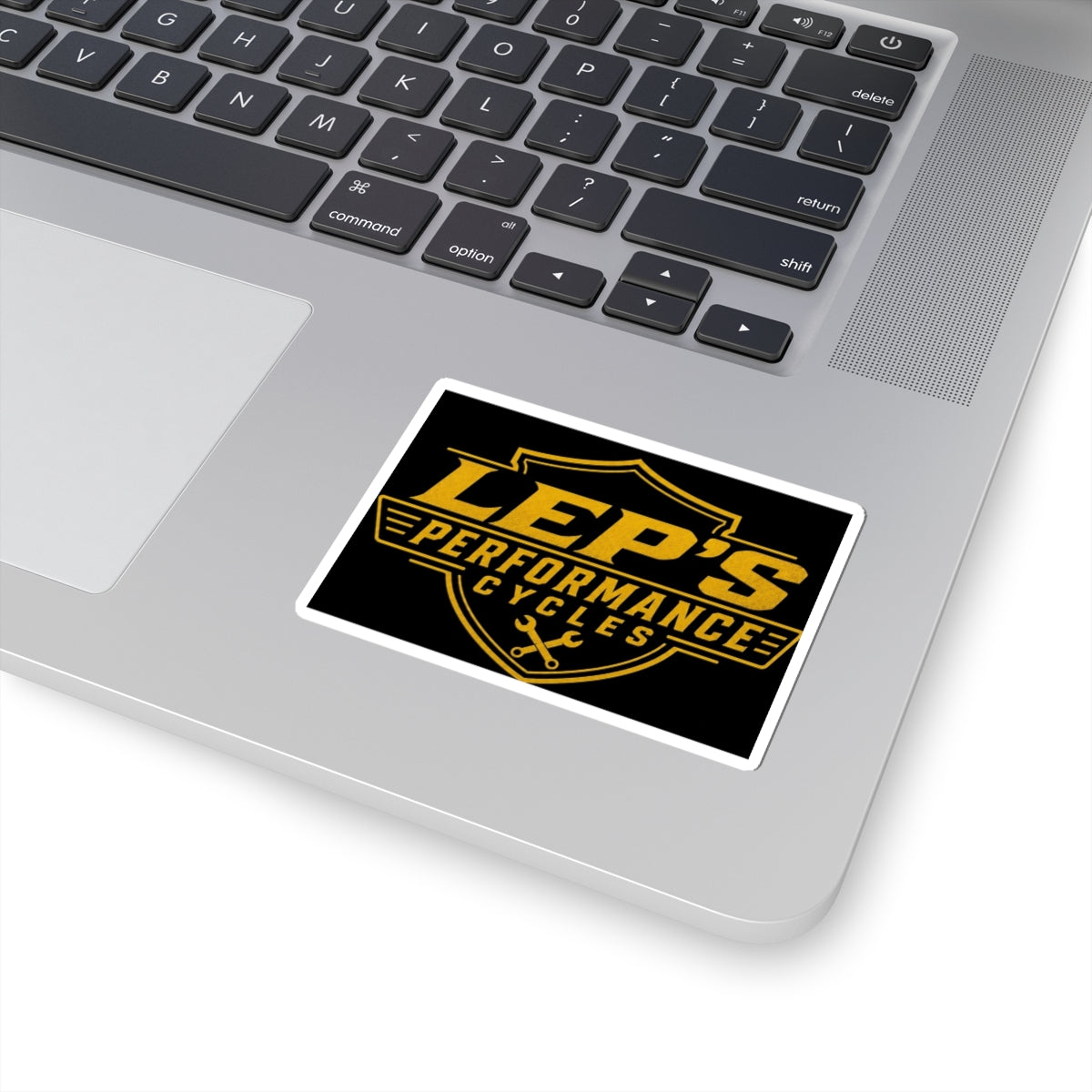 Kiss-Cut Sticker — "LEP'S Performance Cycles" Motorcycle Logo Decal