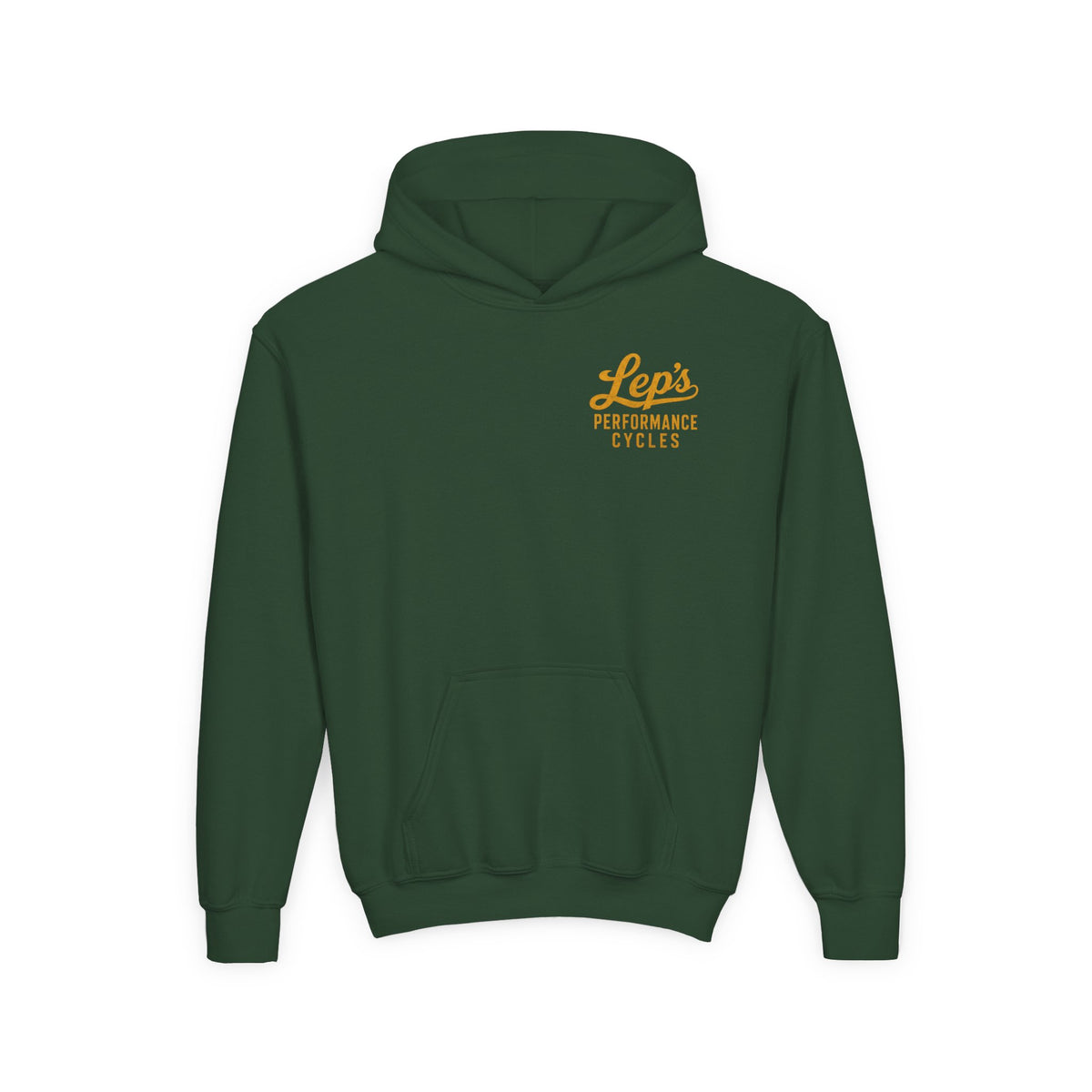 Lep's Performance Cycles Youth Hoodie — Eastland, TX Bicycle Club Sweatshirt