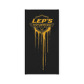 Neck Gaiter — LEP's Performance Cycles Drip Logo Face Covering