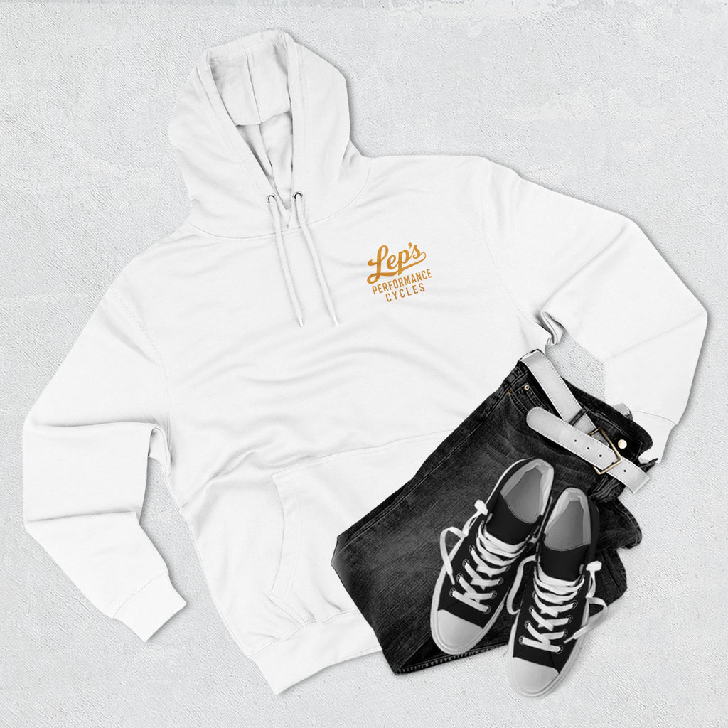 Hoodie — Lep’s Performance Cycles Logo Pullover (Eastland, TX)