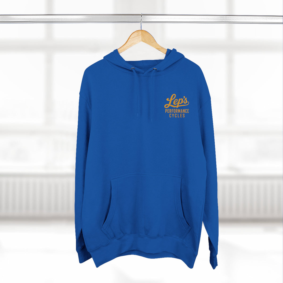 Hoodie — Lep’s Performance Cycles Logo Pullover (Eastland, TX)