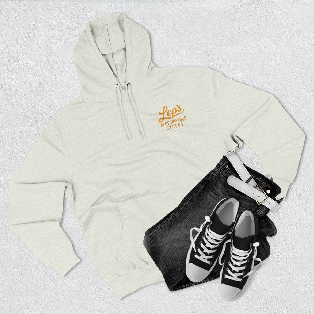 Hoodie — Lep’s Performance Cycles Logo Pullover (Eastland, TX)