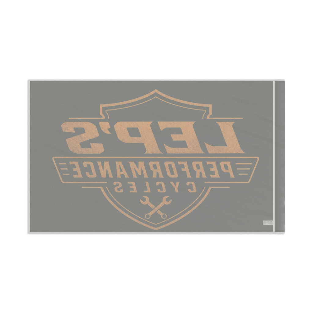 Flag — Lep's Performance Cycles Logo Flag
