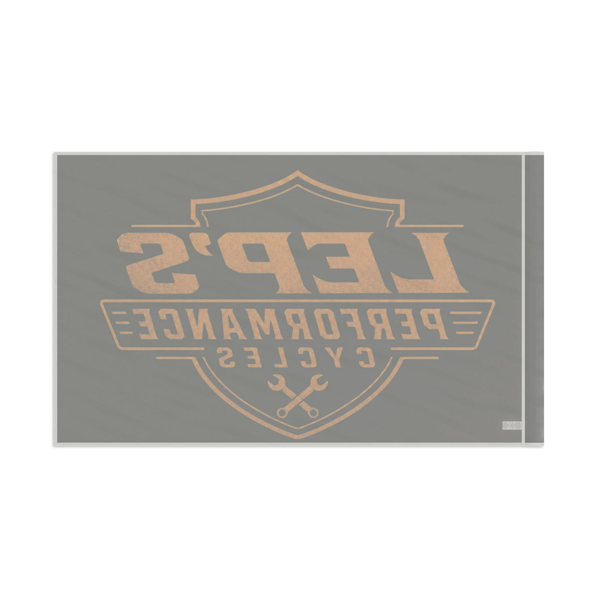 Flag — Lep's Performance Cycles Logo Flag