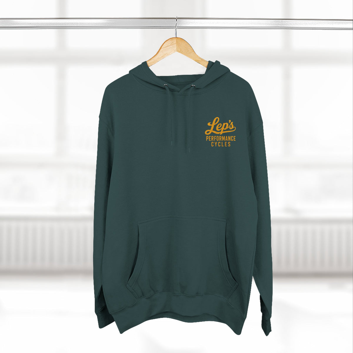 Hoodie — Lep’s Performance Cycles Logo Pullover (Eastland, TX)