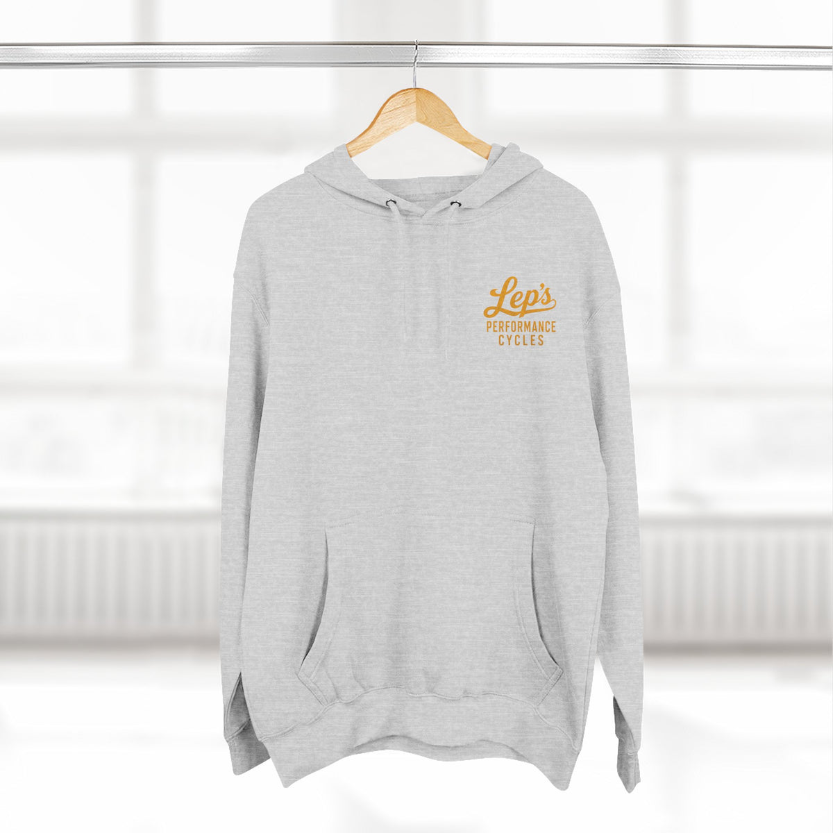 Hoodie — Lep’s Performance Cycles Logo Pullover (Eastland, TX)