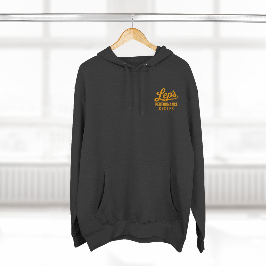 Hoodie — Lep’s Performance Cycles Logo Pullover (Eastland, TX)