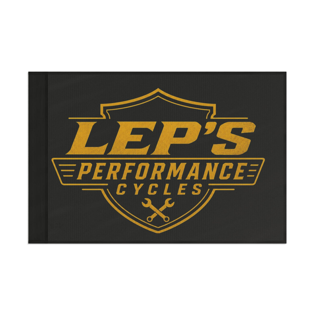 Flag — Lep's Performance Cycles Logo Flag