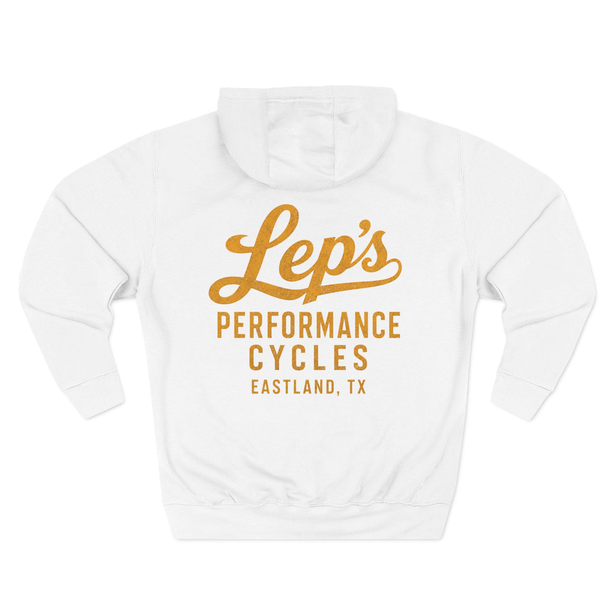 Hoodie — Lep’s Performance Cycles Logo Pullover (Eastland, TX)