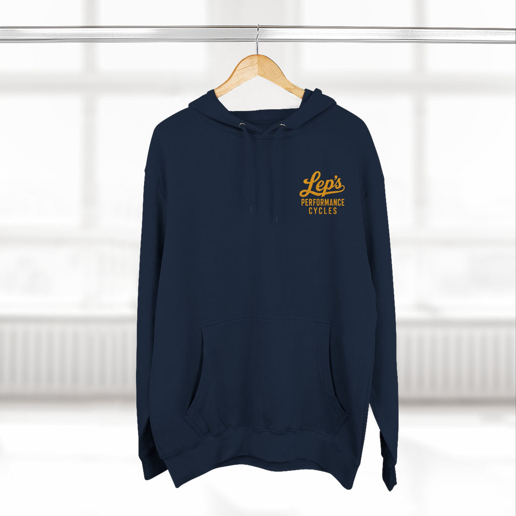 Hoodie — Lep’s Performance Cycles Logo Pullover (Eastland, TX)