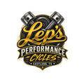 Performance Cycles Sticker — 'Lep’s Performance Cycles' Kiss-Cut Motorcycle Decal