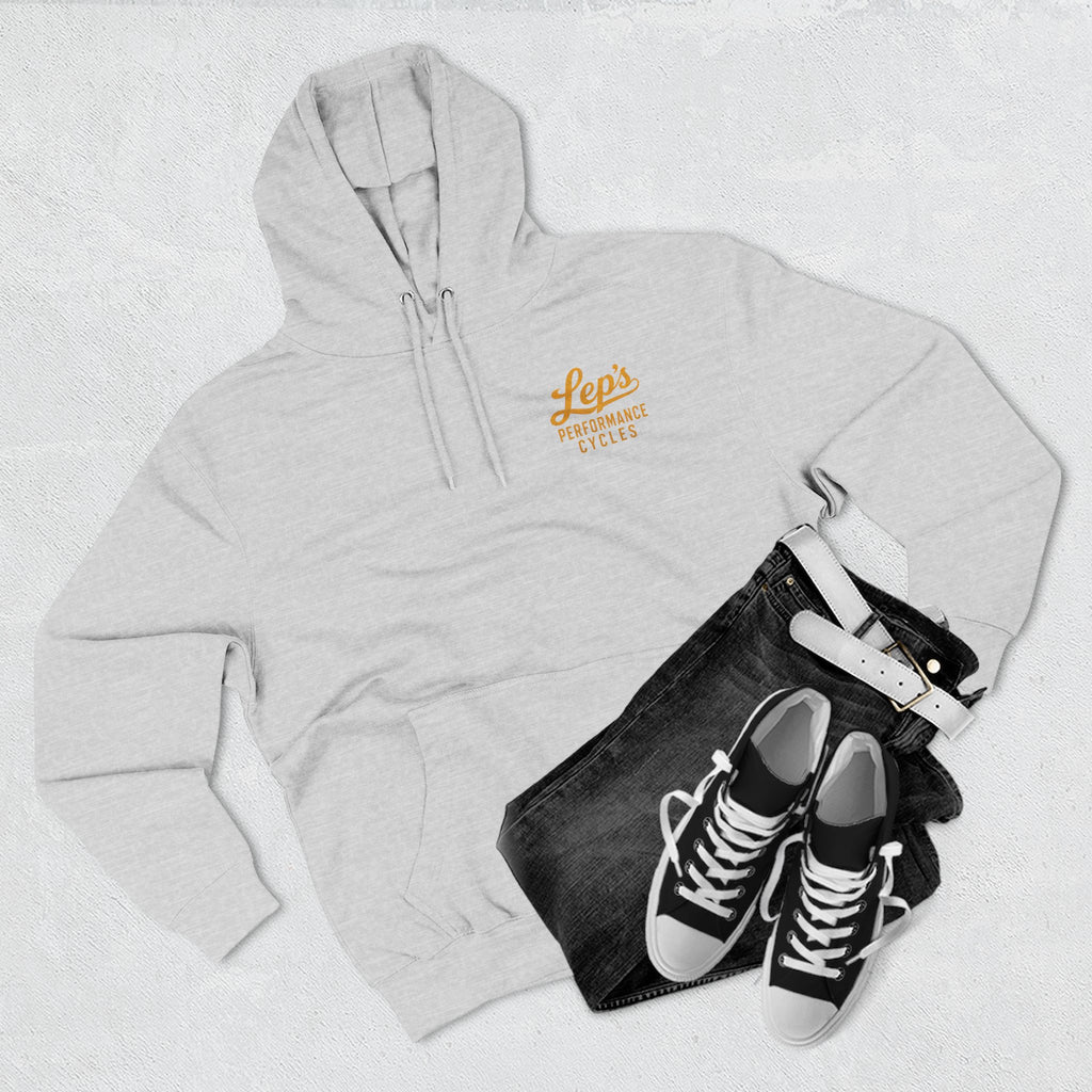 Hoodie — Lep’s Performance Cycles Logo Pullover (Eastland, TX)