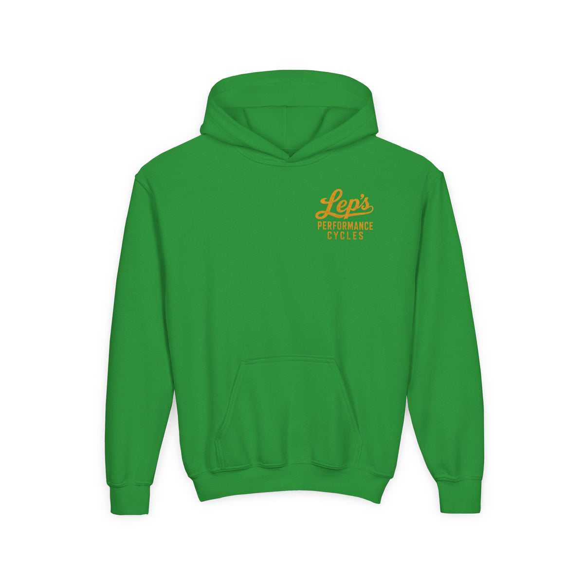 Lep's Performance Cycles Youth Hoodie — Eastland, TX Bicycle Club Sweatshirt