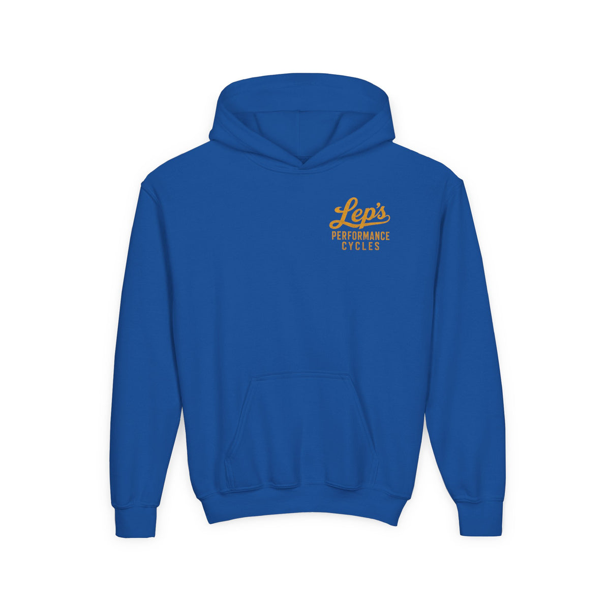 Lep's Performance Cycles Youth Hoodie — Eastland, TX Bicycle Club Sweatshirt
