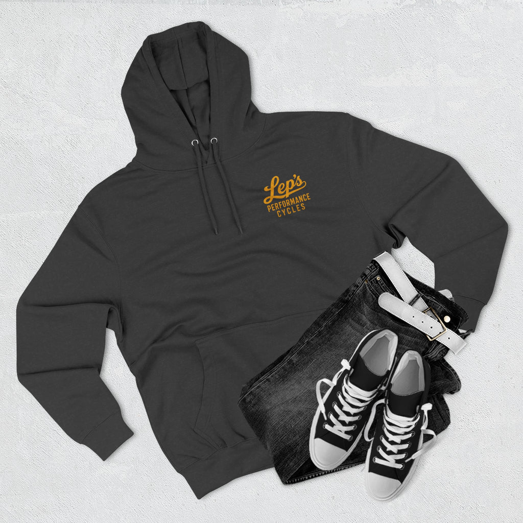 Hoodie — Lep’s Performance Cycles Logo Pullover (Eastland, TX)