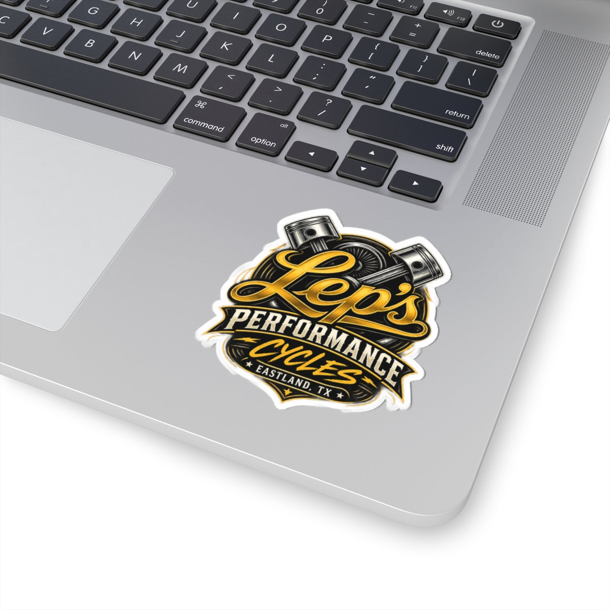 Performance Cycles Sticker — 'Lep’s Performance Cycles' Kiss-Cut Motorcycle Decal