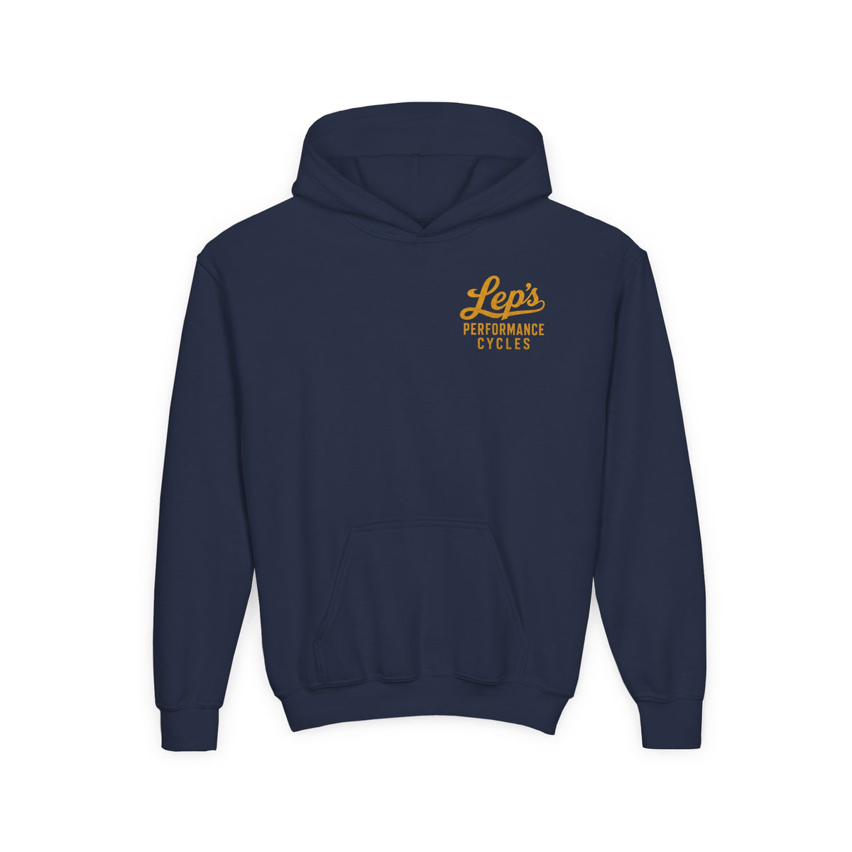 Lep's Performance Cycles Youth Hoodie — Eastland, TX Bicycle Club Sweatshirt