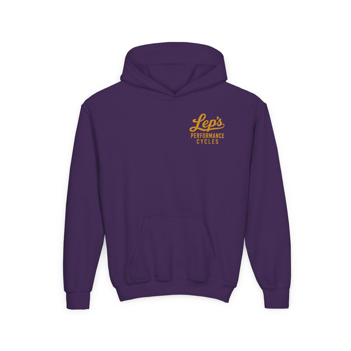 Lep's Performance Cycles Youth Hoodie — Eastland, TX Bicycle Club Sweatshirt