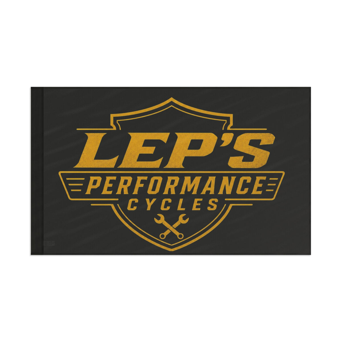 Flag — Lep's Performance Cycles Logo Flag
