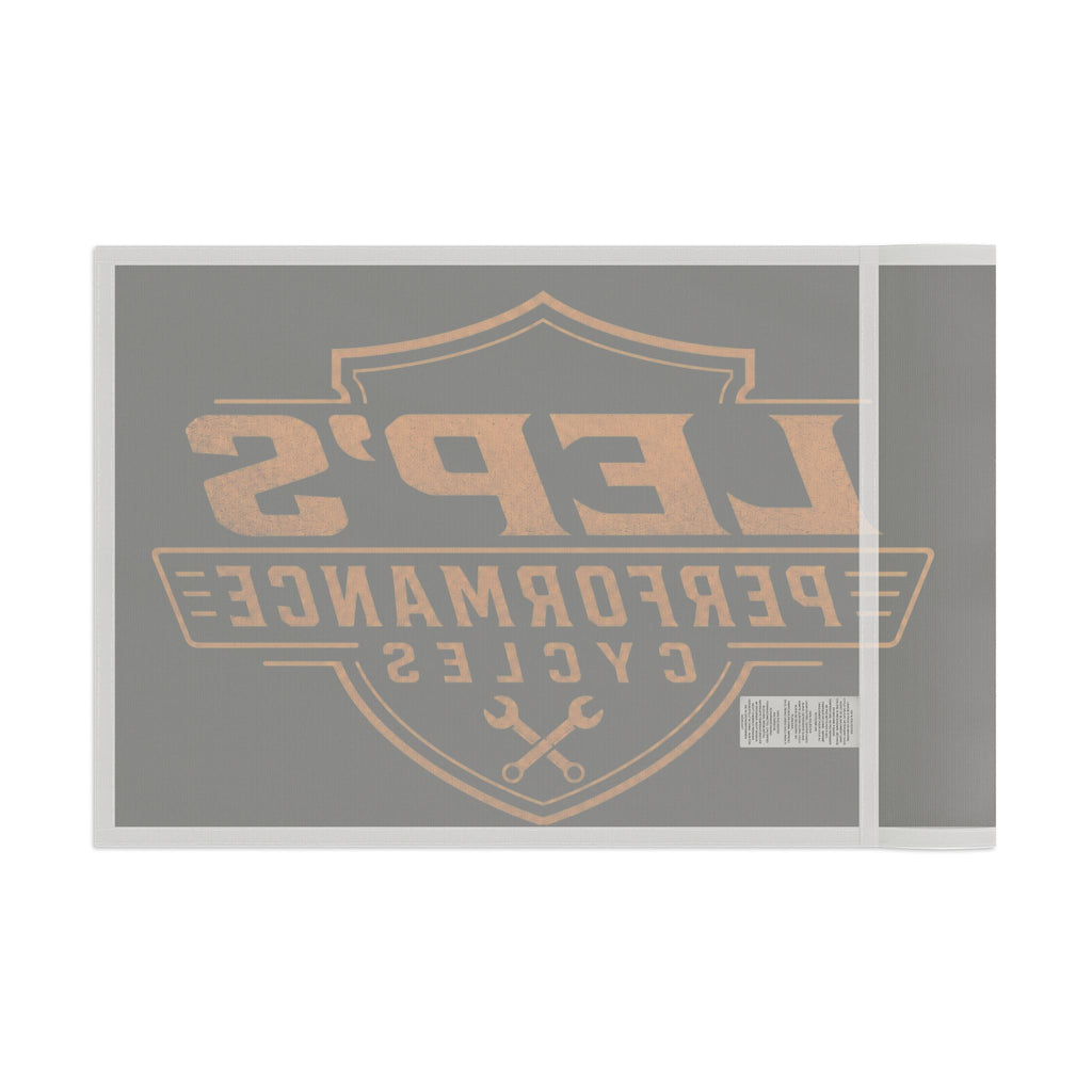 Flag — Lep's Performance Cycles Logo Flag
