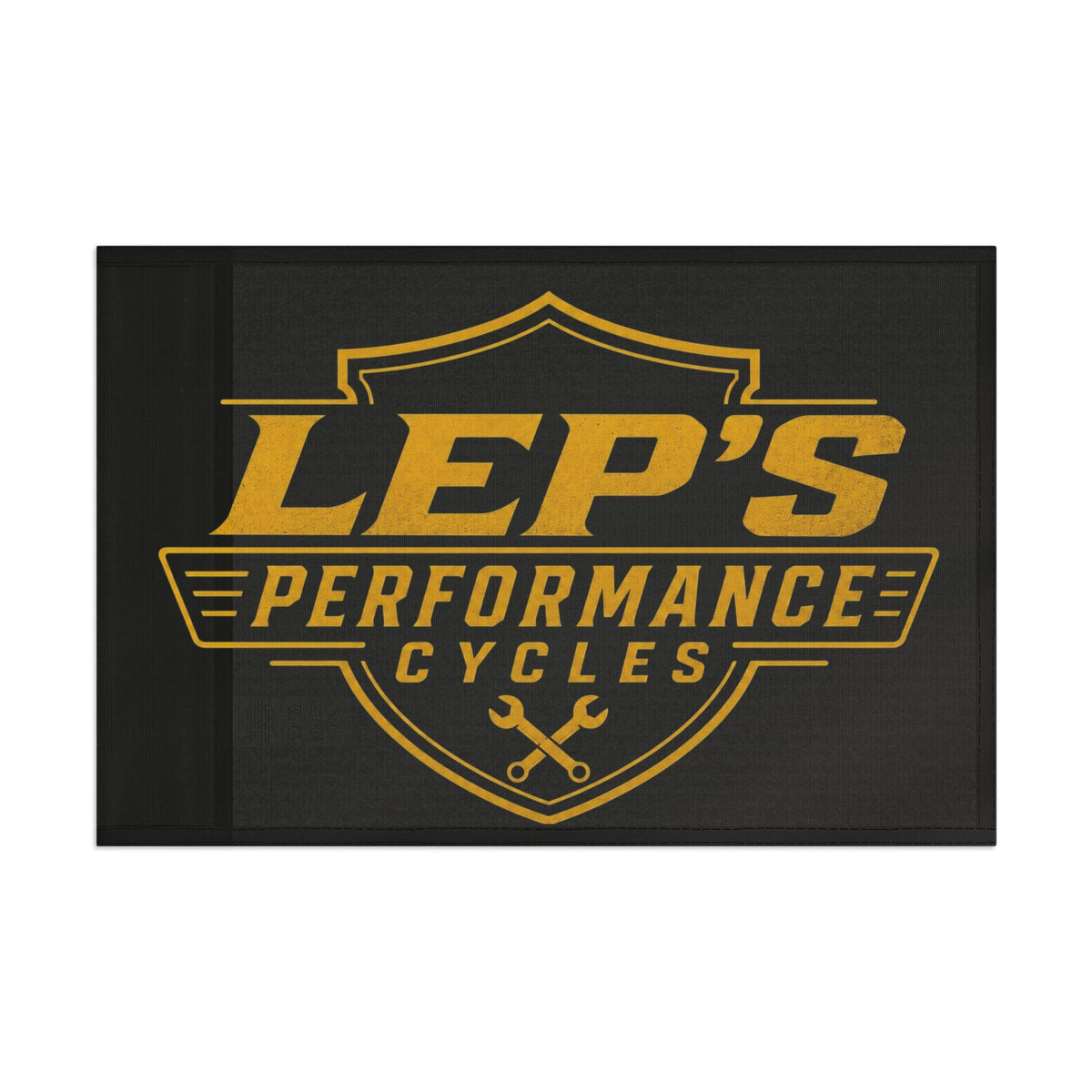 Flag — Lep's Performance Cycles Logo Flag