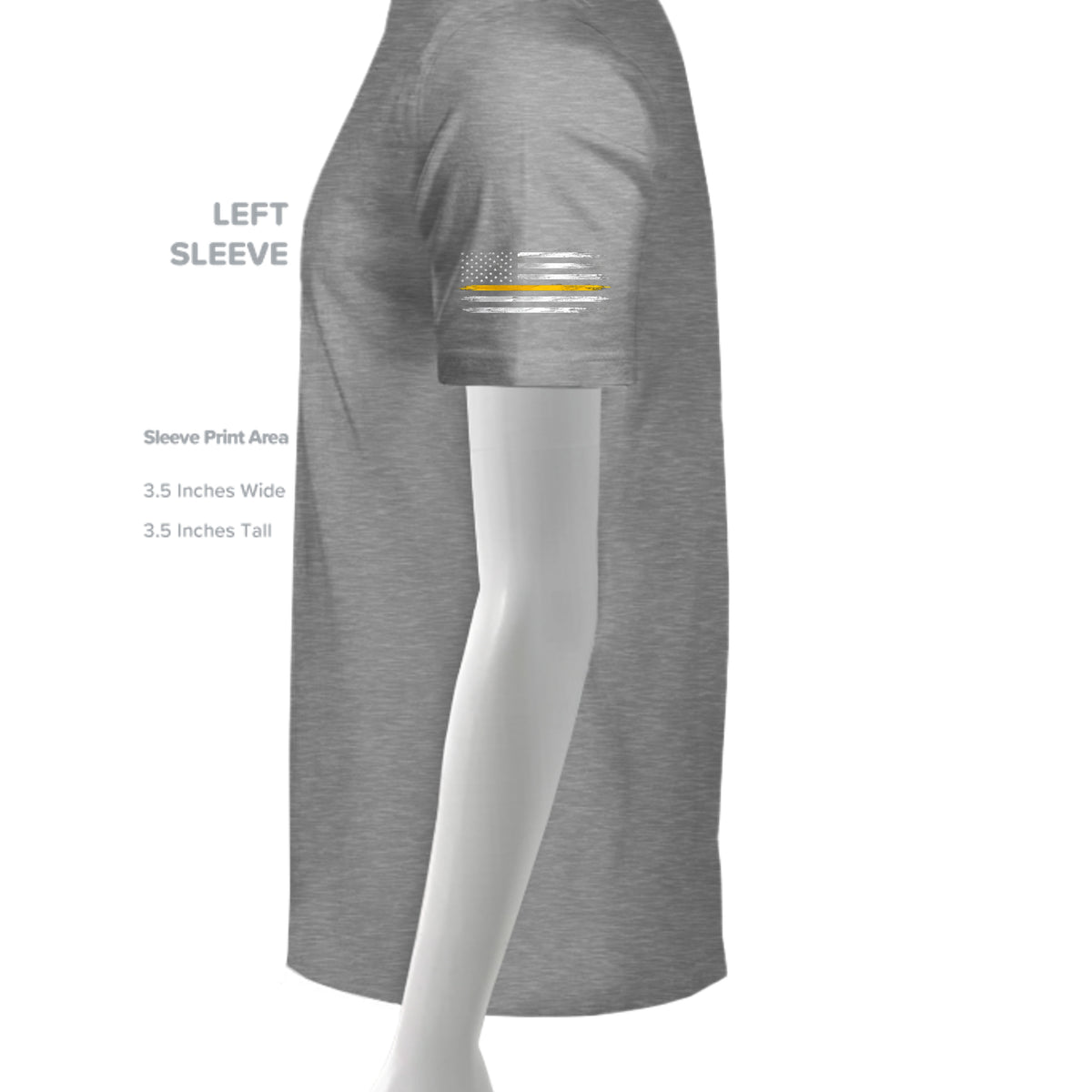 Dark Heather Grey (60/40) - N6210 - SLEEVE_LEFT